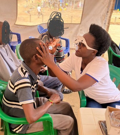 Eye examination moroto