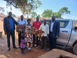 Beneficiaries in Buikwe Sub County