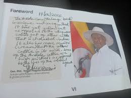 Museveni’s foreword