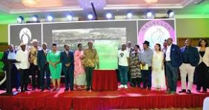 Officials at the book launch